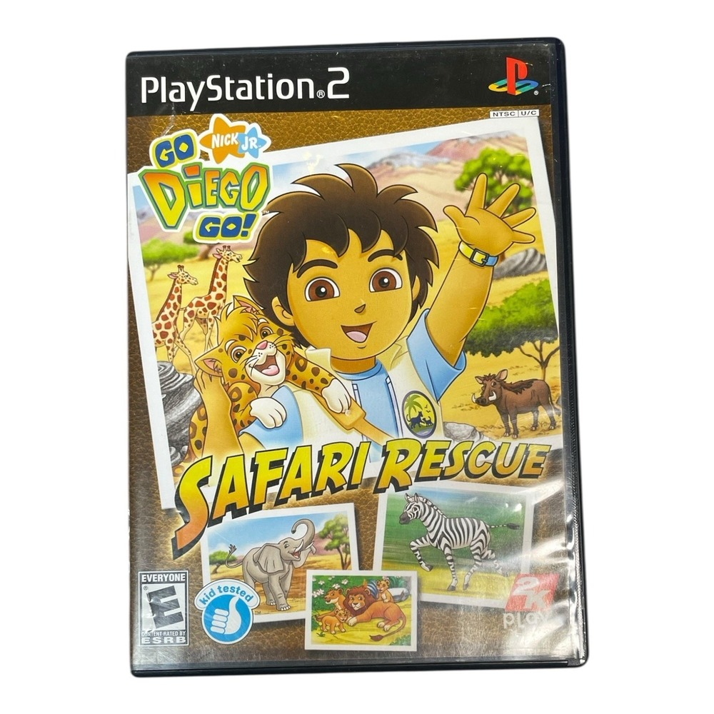 Go, Diego, Go! Safari Rescue Sony Playstation 2 Video Game